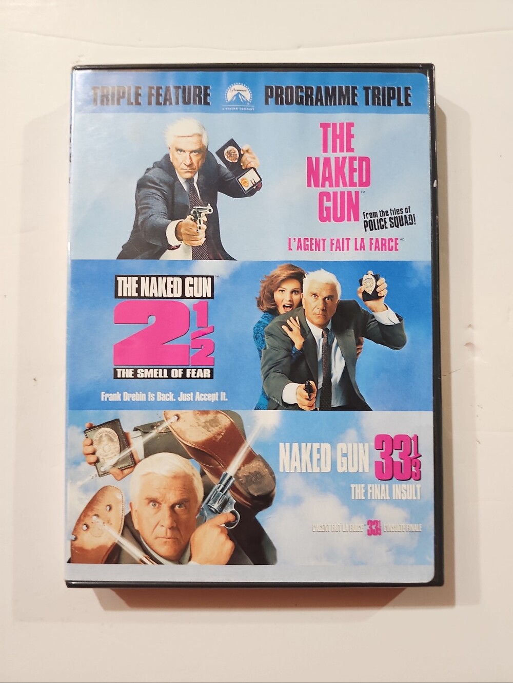 The Naked Gun Triple Feature (DVD, 2007, 3-Disc Set